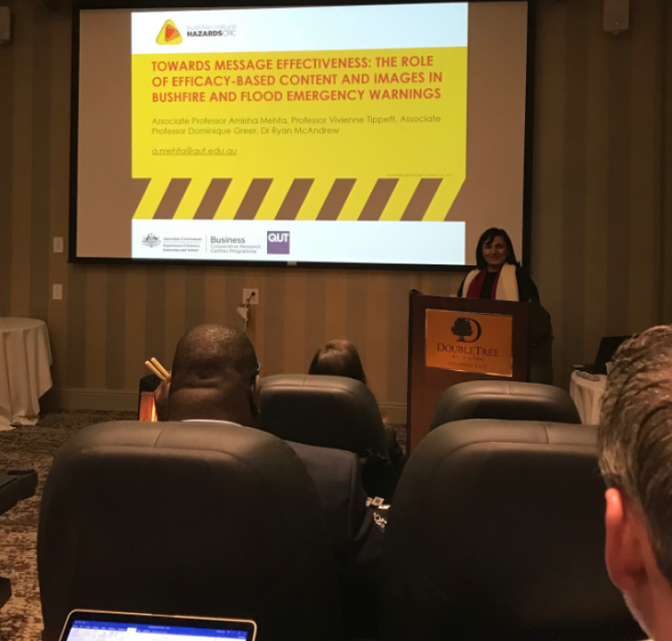 Amisha Mehta connects with industry and academic interests to examine critical issues in risk and crisis communication.