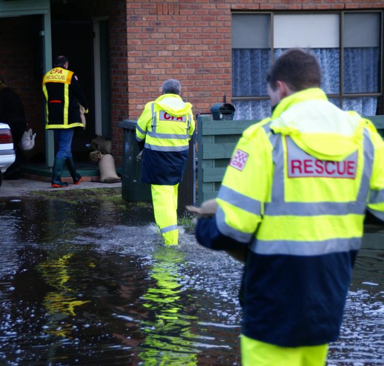 CFA assist flood affected residents
