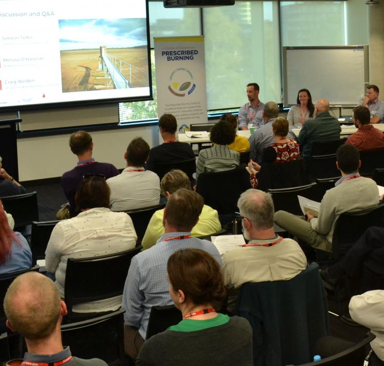 A panel discussion at the 2019 RAF, Sydney