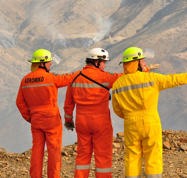 During emergencies, individuals and teams often work under considerable pressure. Photo: New Zealand Fire Service.