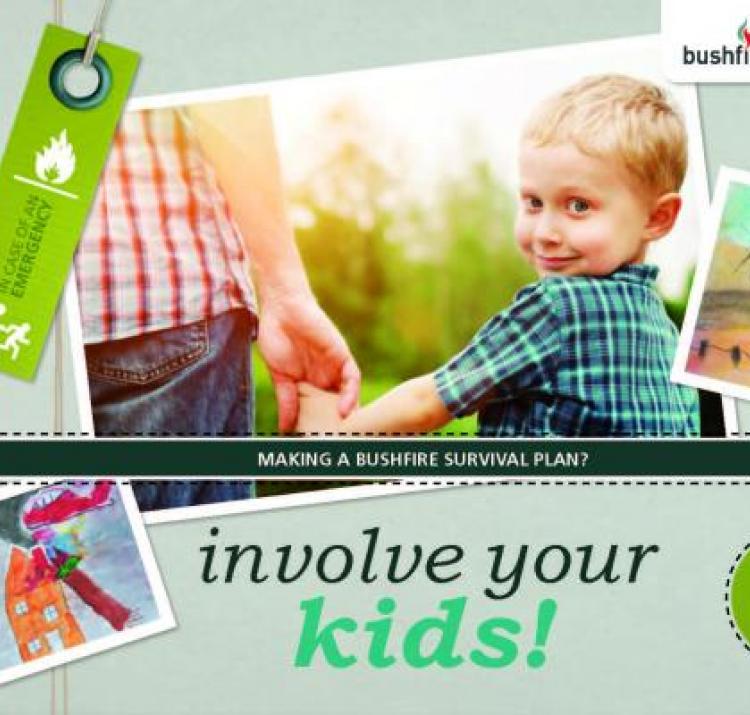 Involve Your Kids! - bushfire planning ebook