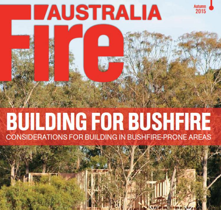 The cover of the Fire Australia Autumn 2015 issue