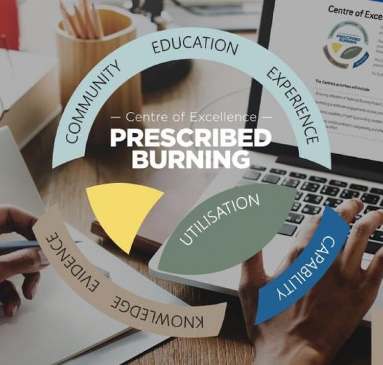 Prescribed Burning Atlas webinar. Graphic: Centre of Excellence for Prescribed Burning. 