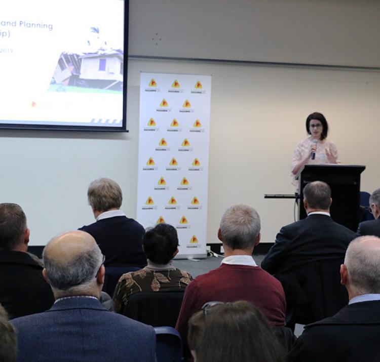 Farah Beaini, opening the thought Leadership RAF in Canberra, June 2019
