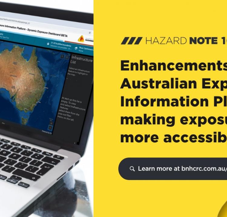 Hazard Note 105 - Enhancements of the Australian Exposure Information Platform: making exposure more accessible