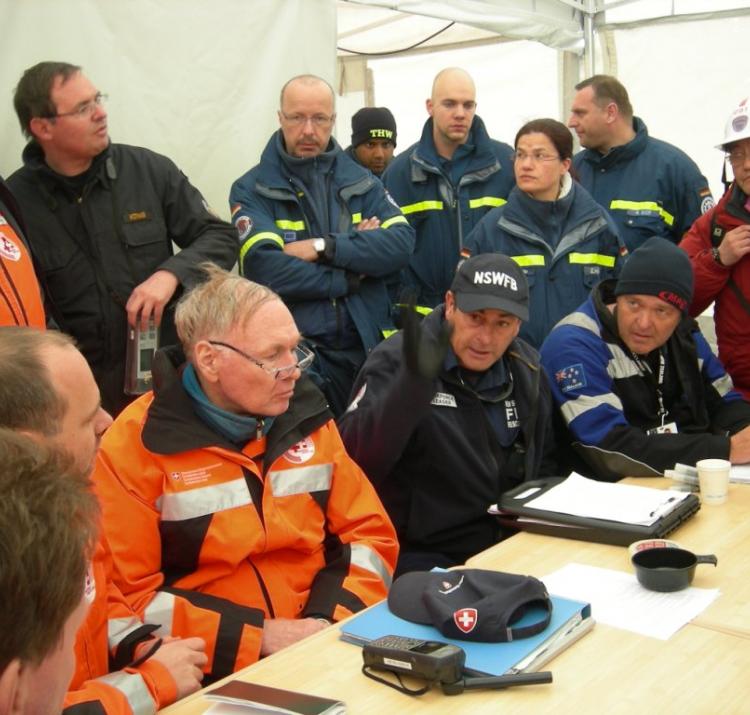 This research explored the complexities of strategic decision making during the deployment of the Australian Urban Search and Rescue team to Fukushima, Japan, in 2011. Photo: Fire and Rescue NSW
