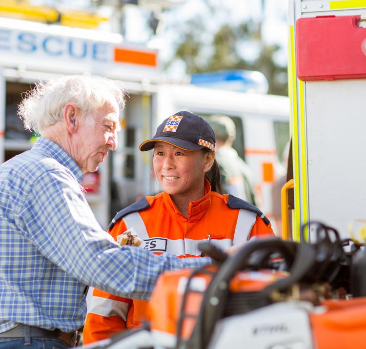 Drivers for the coaching and mentoring resource include unique demands on IMT roles. Photo: Victoria State Emergency Service