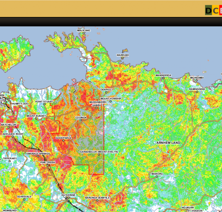 SMERF provides web-based fire maps across Australia's northern savannas and rangelands.