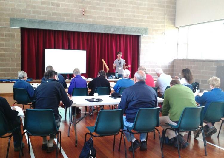 Research workshop in Tasmania