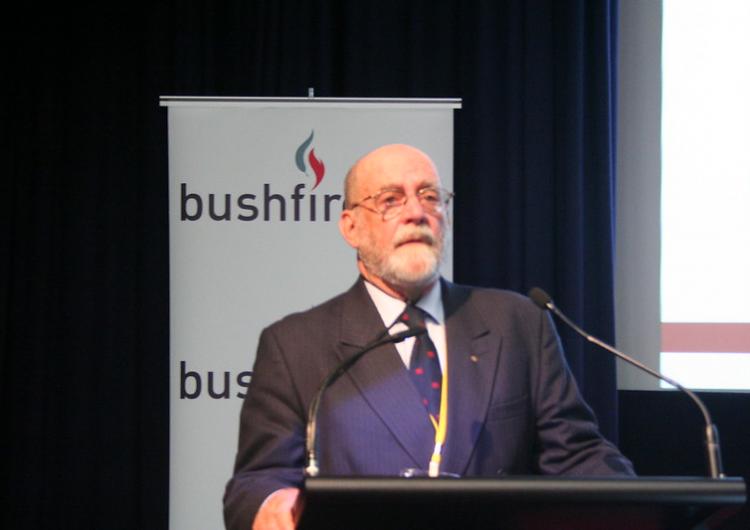 Ian MacDougall, AC, AFSM, former Independent Chair of the Bushfire CRC