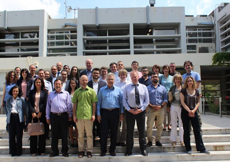CIRCLE Stakeholder Advisory Group members in Athens.