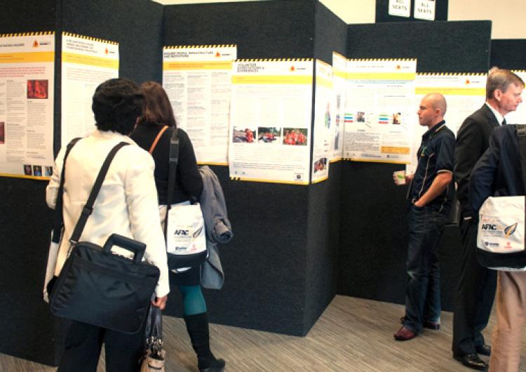 CRC research posters at annual conference, Wellington 2014