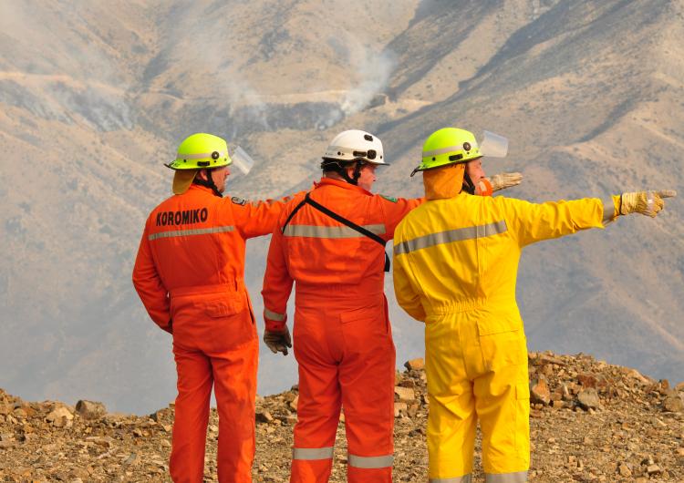 During emergencies, individuals and teams often work under considerable pressure. Photo: New Zealand Fire Service.
