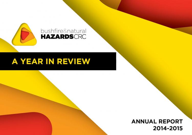 2014-2015 annual report cover