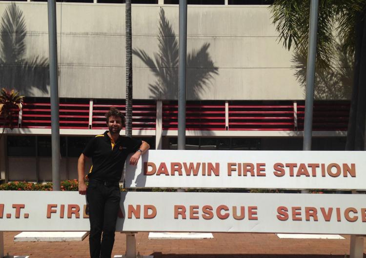 Communications Officer Nathan Maddock is now based in Darwin.