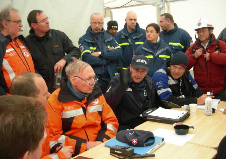 This research explored the complexities of strategic decision making during the deployment of the Australian Urban Search and Rescue team to Fukushima, Japan, in 2011. Photo: Fire and Rescue NSW