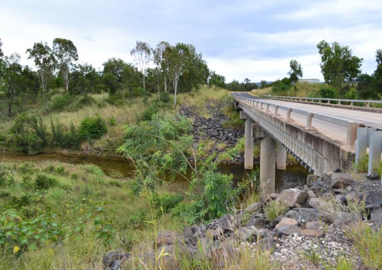 Kapernicks Bridge in the Lockyer Valley, Queensland, has been assessed for its vulnerability to earthquakes, as well as retrofitting options. Photo Hessam Mohsen. 