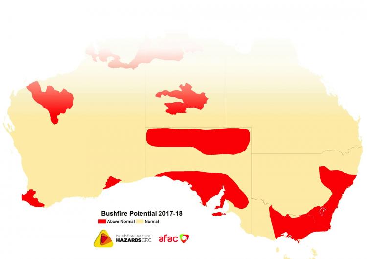 November update: Southern Australian Seasonal Bushfire Outlook 2017-18