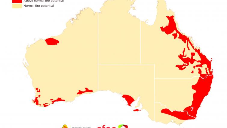 Australian Seasonal Bushfire Outlook December 2019