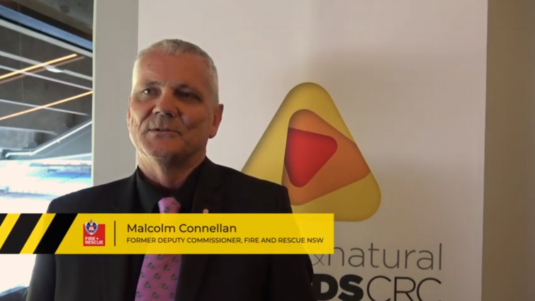 Malcolm Connellan, Former Deputy Commissioner at Fire and Rescue NSW, shares how CRC research has benefited the agency