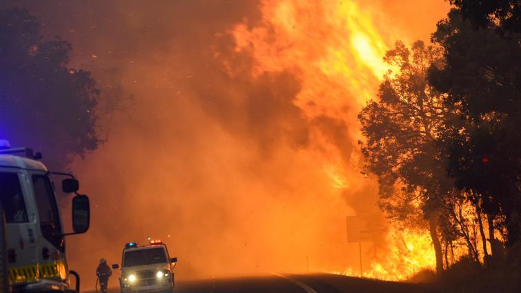 Waroona bushfire 2016. Photo DFES