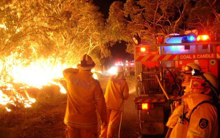 Prescribed burning in New South Wales. Photo: NSW RFS.