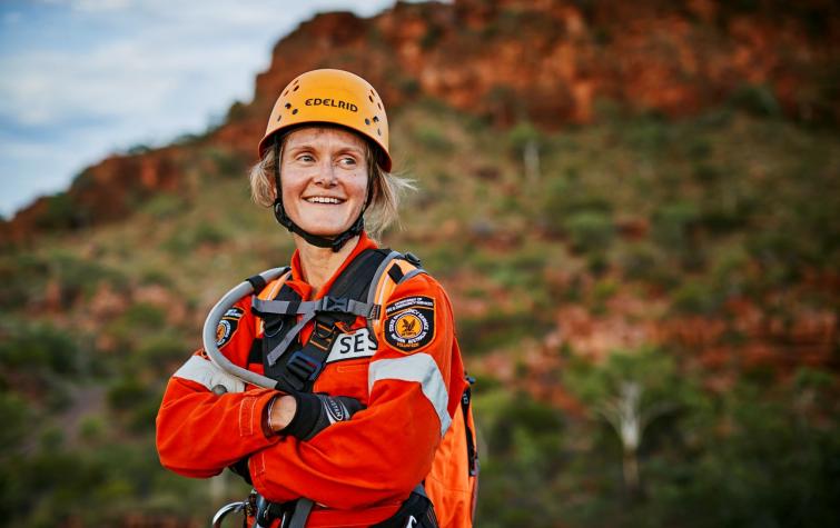 The April 2021 issue of the Australian Journal of Emergency Management features Bushfire and Natural Hazards CRC research that supports recruitment and retention of emergency service volunteers. Photo: DFES.