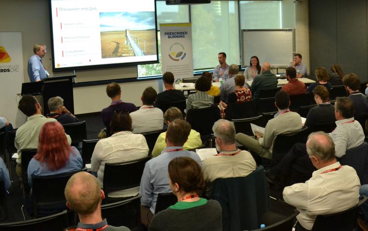 A panel discussion at the 2019 RAF, Sydney