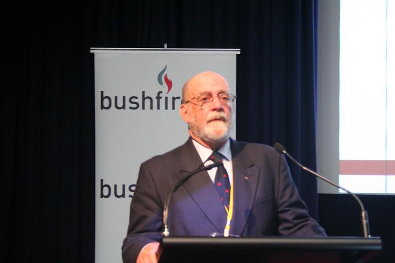 Ian MacDougall, AC, AFSM, former Independent Chair of the Bushfire CRC