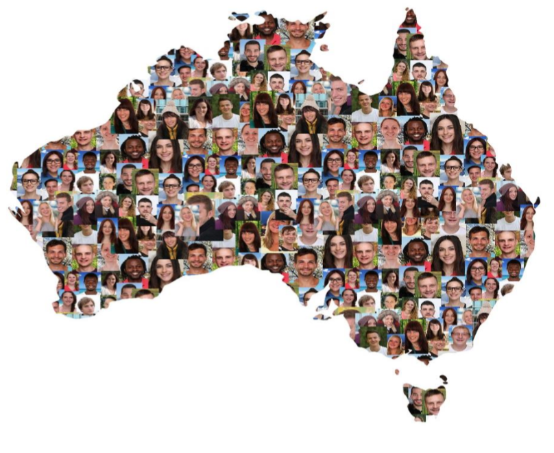 Diversity in Australia. Photo: Markus Mainka, Bigstock 