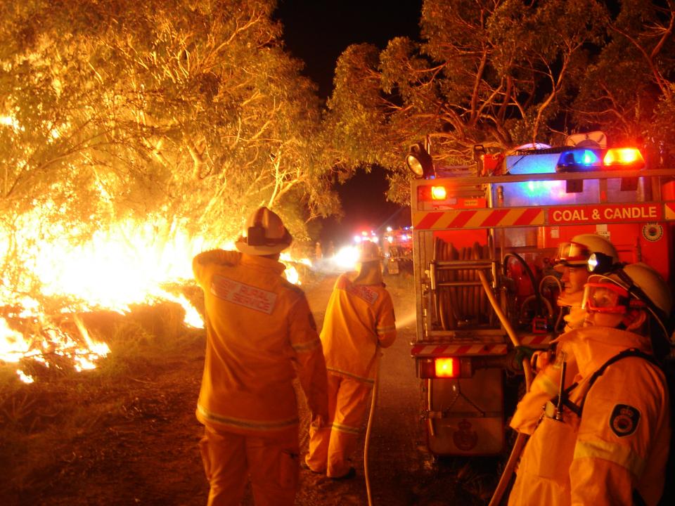 Prescribed burning in New South Wales. Photo: NSW RFS.