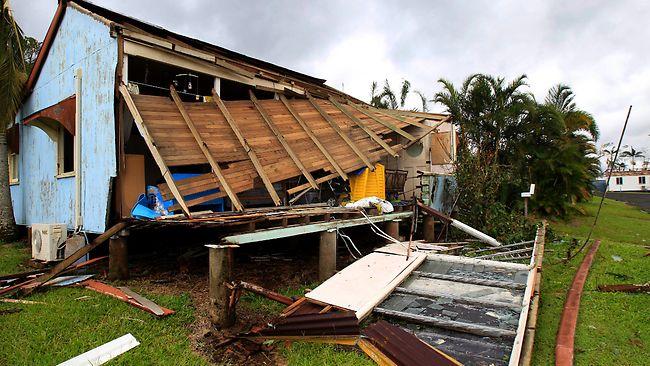 Cyclone Yasi roof damage. Photo: Cyclone Testing Station, James Cook University