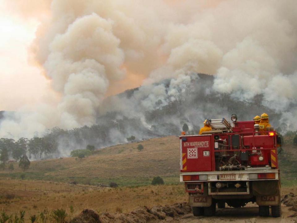 Research being undertaken forDELWP will provide critical insights to the sector. Photo: Country Fire Authority.
