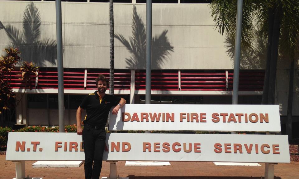 Communications Officer Nathan Maddock is now based in Darwin.