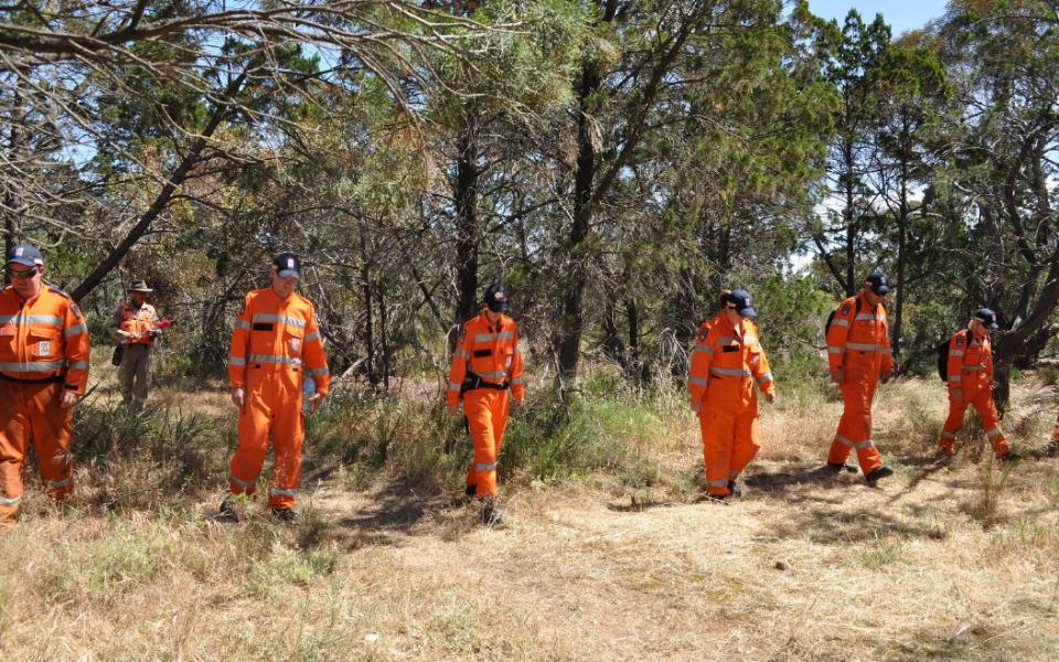 This research will examine the behaviour of people evacuating during a bushfire. Photo: South Australia SES.