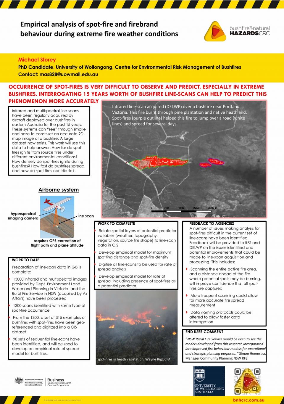 Empirical analysis of spot‐fire and firebrand behaviour during extreme fire weather conditions
