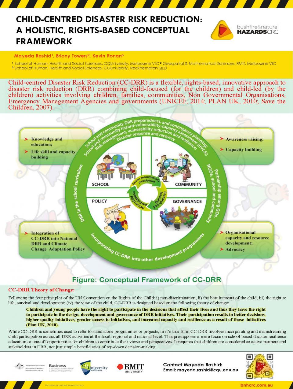 Child-centred disaster risk reduction: a holistic, rights-based conceptual framework