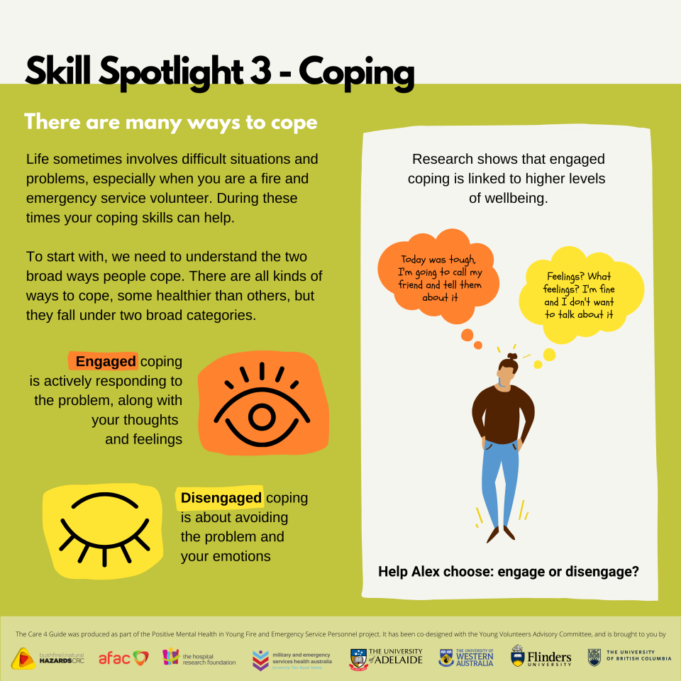 Skill Spotlight: Coping - Engaged and Disengaged Coping 