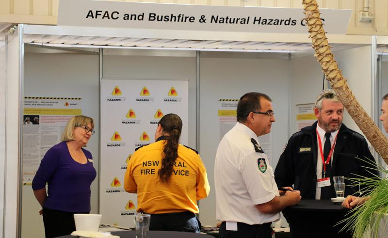 CRC and AFAC booth at NSW RFS Leadership Forum 2015