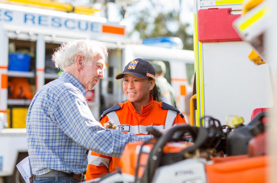 Drivers for the coaching and mentoring resource include unique demands on IMT roles. Photo: Victoria State Emergency Service
