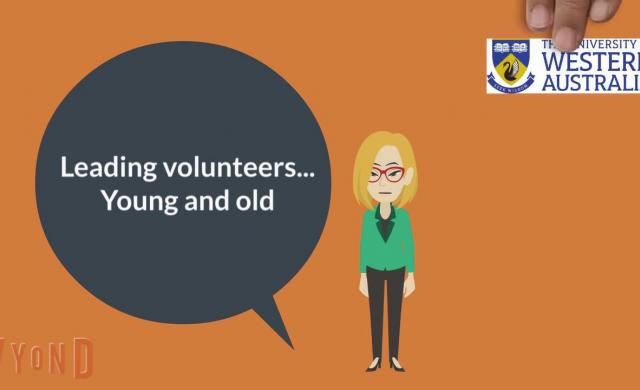 Enabling sustainable volunteering - leading volunteers young and old: research study
