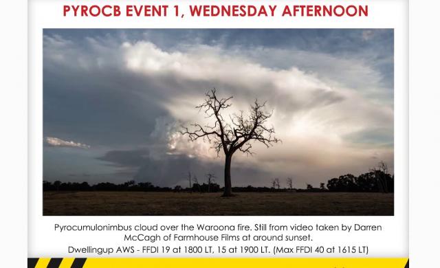 AFAC Webinar: Lessons learned from the Waroona fire