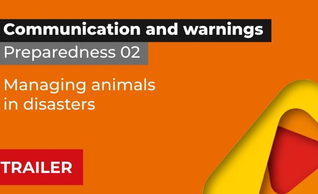 Trailer, Preparedness 2: Managing animals in disasters