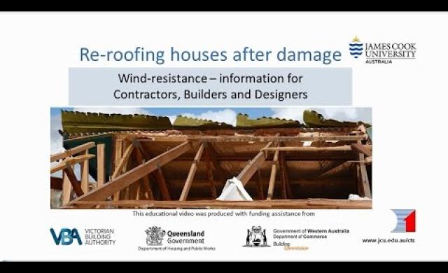 Builders - Re-roofing after Storm Damage