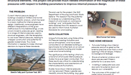 Reducing wind damage to buildings by improving internal pressure design